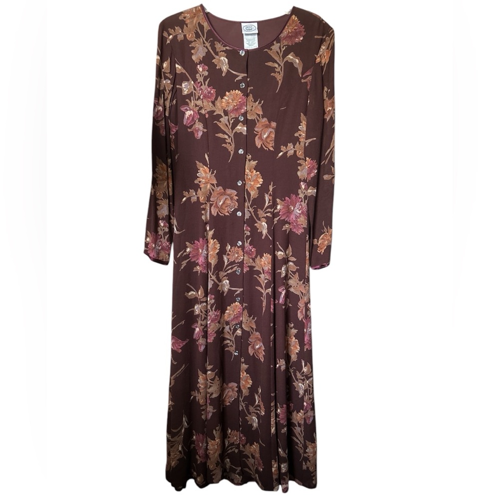 Laura Ashley button front midi MIDI dress NWT